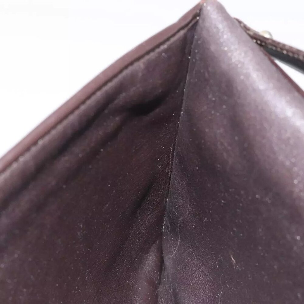 Christian Dior Trotter Canvas Shoulder Bag Brown Auth BD219 - Picture 12 of 16